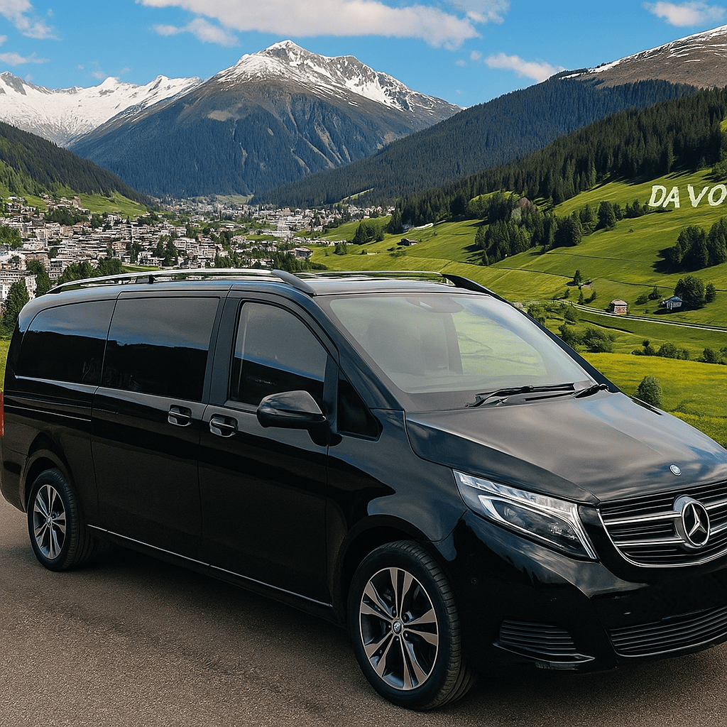 Davos 2026 Full Transportation Service Package for Mercedes V Class
